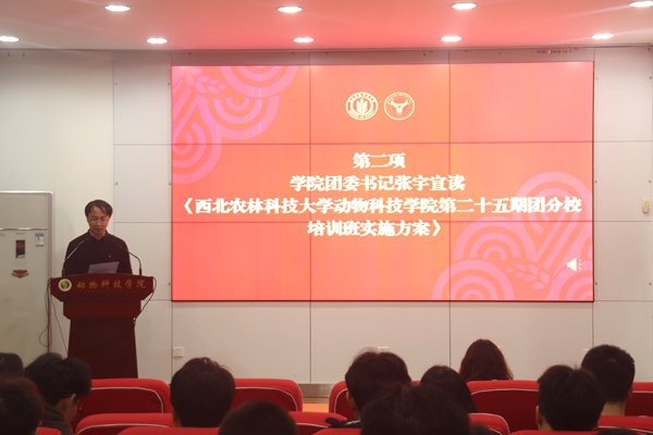 图二国产在线
团委书记张宇老师宣读《国产在线
第二十五期团分校培训班实施方案》.jpg